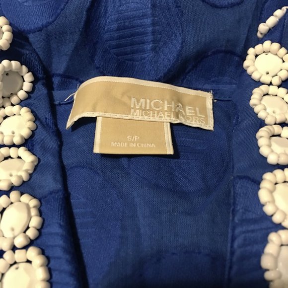CUTE! Michael Kors Blue Tunic - Small - Picture 5 of 5